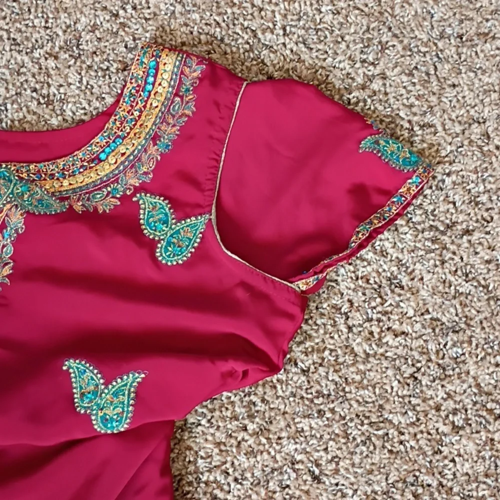 Women's Embroidered Salwar Set - Picture 6 of 15